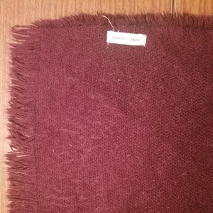 Lovely silence + noise, Big fluffy fringe scarf